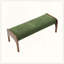 Banc long rembourré 50,25 po-129506433