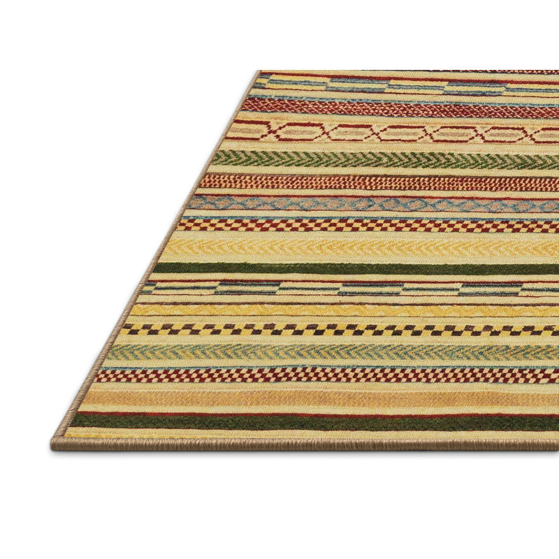 Abstract Indoor Rug, Rectangle 8' x 12'