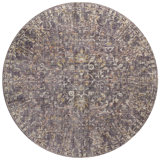 Chris Loves Julia x Loloi Rosemarie Oriental Graphite/Gold Rust/Ivory/Purple Area Rug