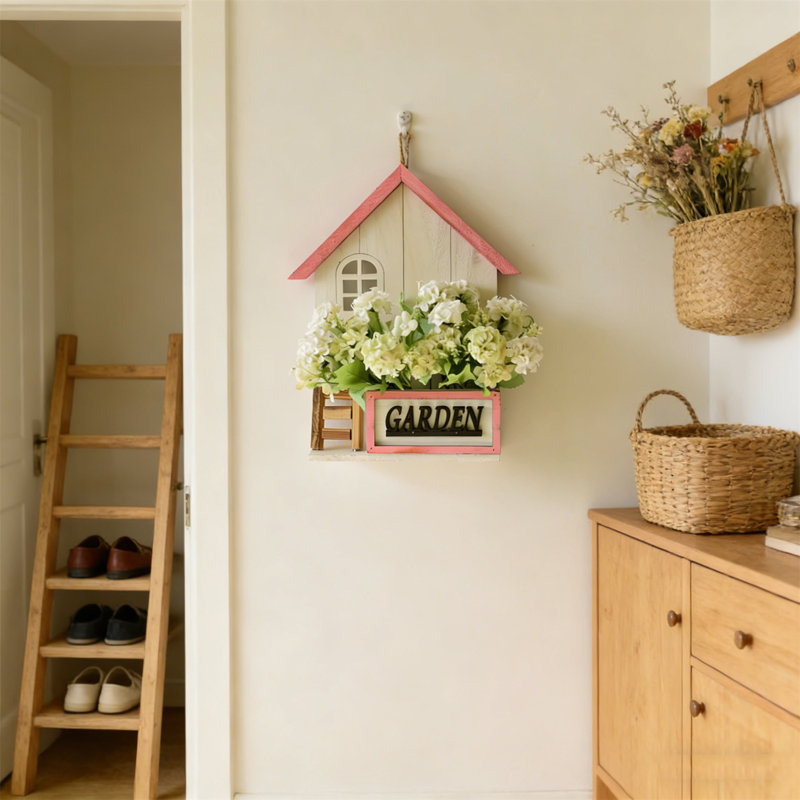 Wall-Mounted Artificial Flower