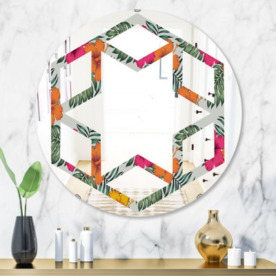 Miroir mural Hexagon Star Coastal