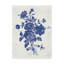 « toile roses viii indigo », reproduction d’impression sur toile tendue-33423890