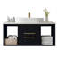 Meuble-lavabo mural moderne 40 "avec lavabo ovale en céramique-762929849