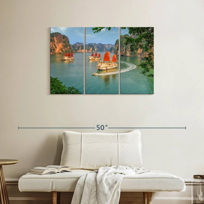 Bateaux de croisière Mehar Halong Bay, H 24 po x l 38 po