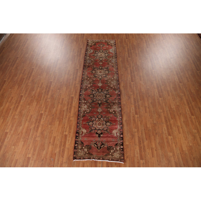 Pink Geometric   Runner Rug 3x13