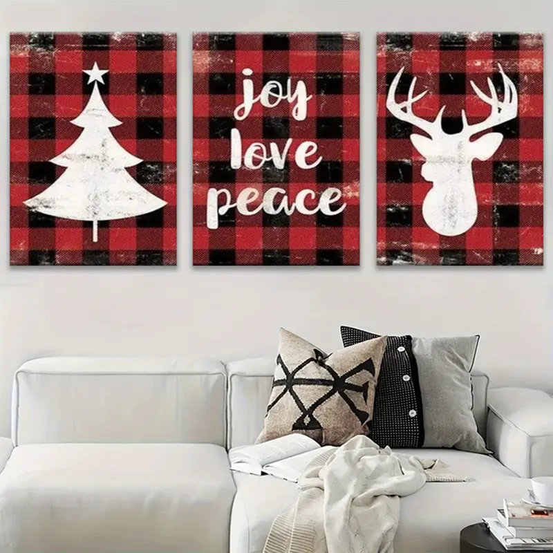 3 Piece Wrapped Canvas Painting