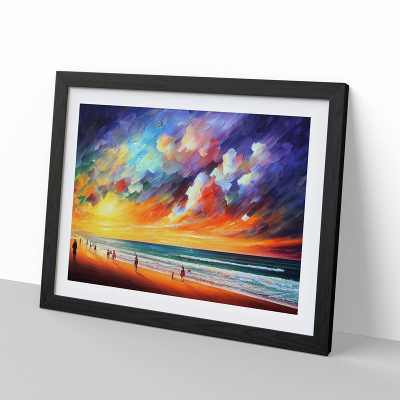 Golden Beach Vol.1 - Framed Print