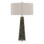 Lampe de table noire 33,5 po Mica