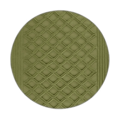 Trellis Brown Indoor and Outdoor Area Rug