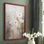 FLORAL Series CCCCXIV - Impression encadrée de qualité supérieure - Prêt à accrocher - Aucun clou requis-1403863621-1403863619