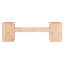 Maineville Solid Wood Outdoor Bench-332684695