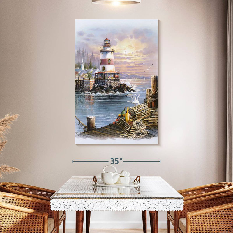 Spring lighthouse iii Aletra, H 51 po x l 34 po