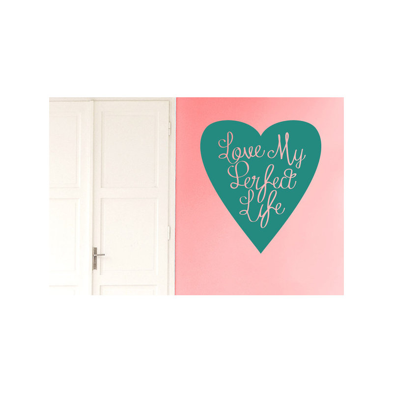 Wall Decal, Aqua Green