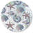 CounterArt Jewels of the Sea 13" Round Lazy Susan Turntable