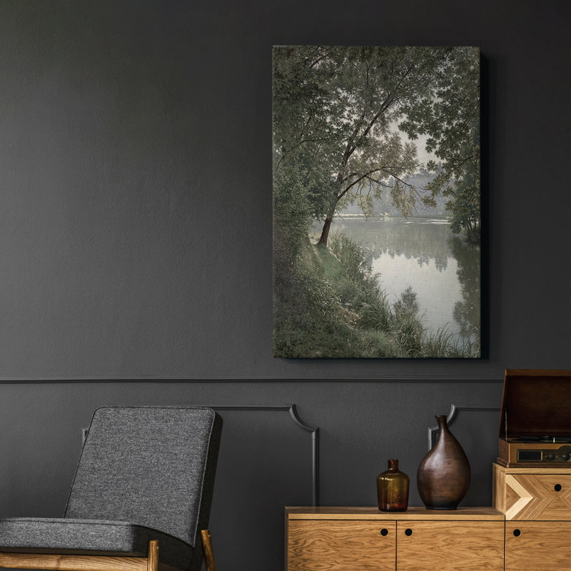 Paysage rétro XL III, H 19 po x l 13 po