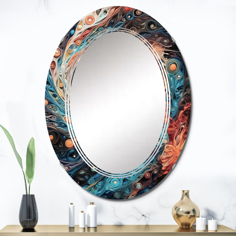 Leber Oval Mirror, 36" x 24"