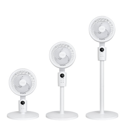 Russell Hobbs® RHPCF1001 2-in-1 Pedestal Circulator Fan in White