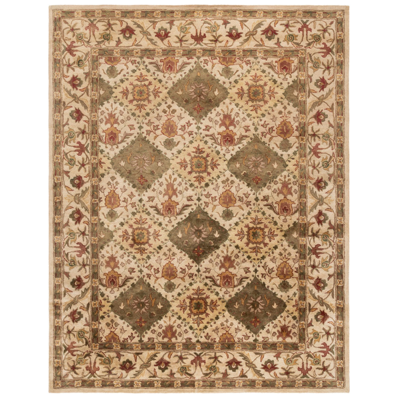 Dunbar Hand Tufted Wool Oriental Rug, Rectangle 8'3" x 11'