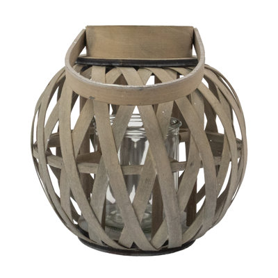 12-134Lan 24.5cm No Power Source Required / Manual Outdoor Lantern