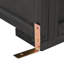 Serre Selwyn rustique en bois de sapin avec ventilation intelligente et rangement multifonctionnel-115749805