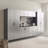 Astro Series Metal Wall-Mounted Base Door Storage Cabinet