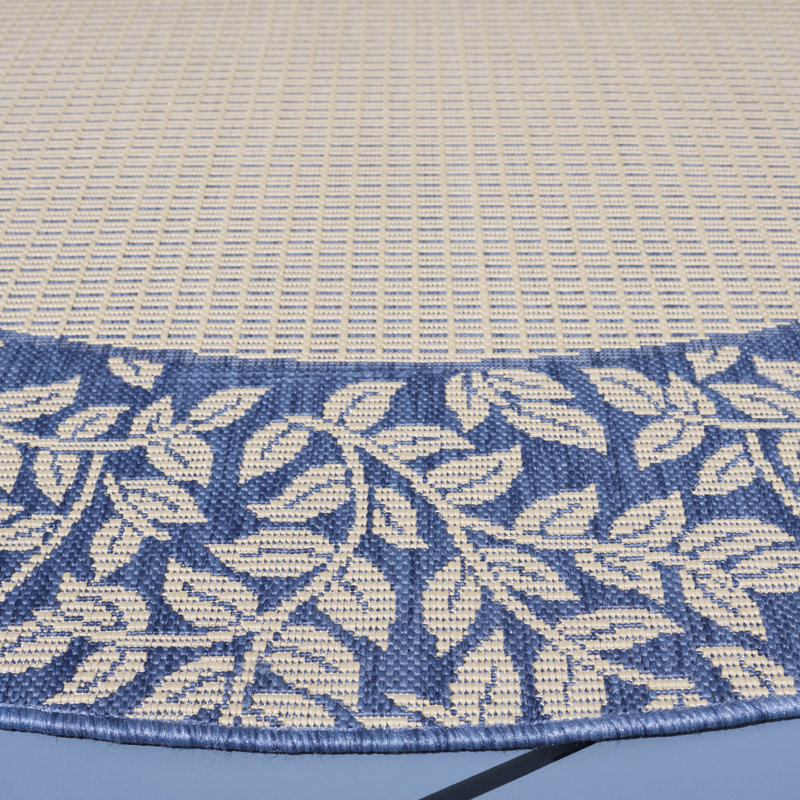 Performance Floral Indoor/Outdoor Area Rug, Rectangle 9' x 12'