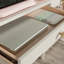 Bureau d'ordinateur, finition GRIS CLAIR