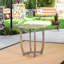 Table circulaire en bois