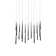 Cascade 23 - Light Dimmable Tiered Chandelier