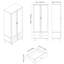 Bosse Solid Wood Wardrobe-730050162