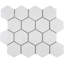 Carreau de mosaïque en verre 3 po 10,25 po x 11,75 po Beehive-102455800