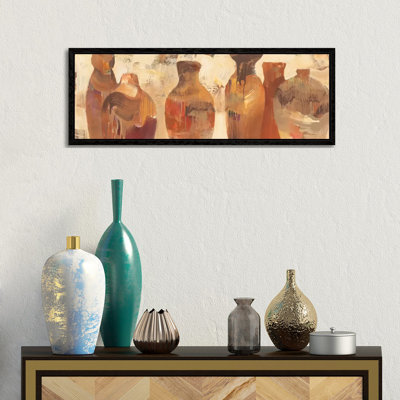 Southwestern Vessels by Albena Hristova - Wrapped Canvas Panoramic Painting