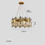 Brinton 14 - Light Waggon Wheel Chandelier