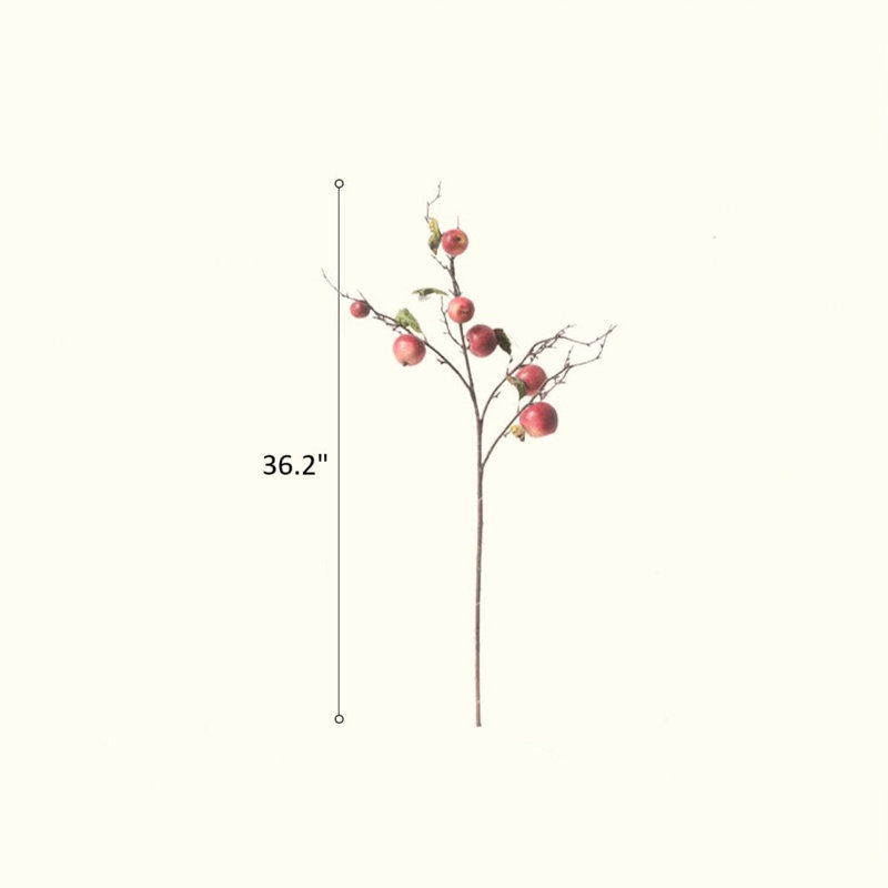 Fausse tige de pomme rouge 36 po