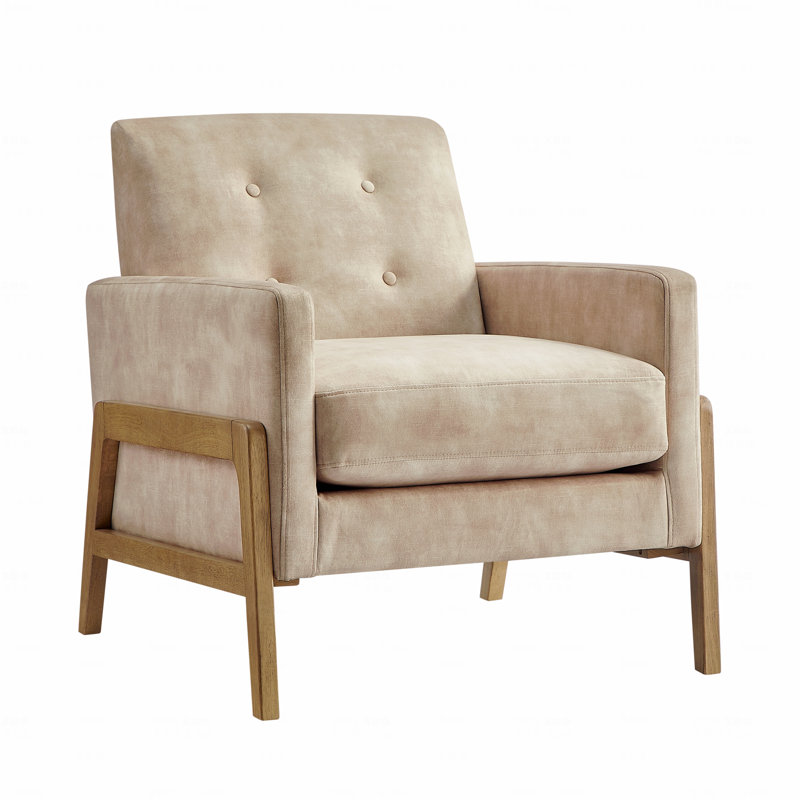 Fauteuil d'appoint Enni Macon, Sable