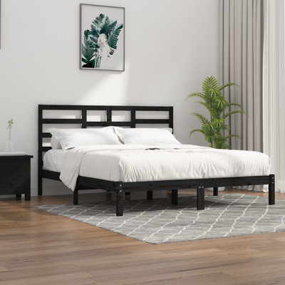 Nicklas Solid Wood Bed