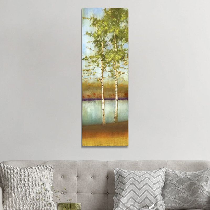 Swaying Along II by Allison Pearce - Painting on Canvas, Wrapped Canvas, 121.92 cm H x 40.64 cm W x 3.175 cm D