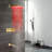 Sita Platinum LED Shower Head Set Color Changing LED Lights for a Premium Relaxing Shower Experience-48171147-48171146