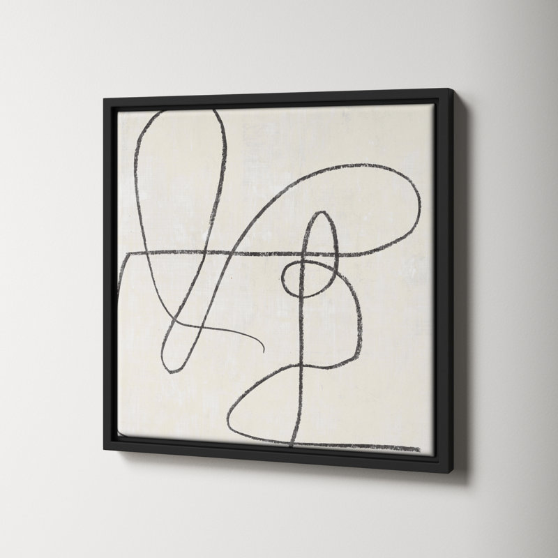 Juxtaposing, 31.5" H x 31.5" W x 2" D, Black