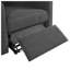Fauteuil inclinable gris foncé Power Lift avec télécommande et dossier demi-tonneau