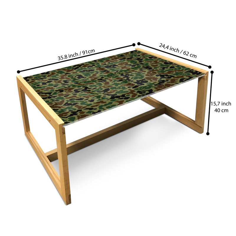 Iolaus Sled Coffee Table, 90cm H x 62cm W x 40cm D