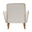 Fauteuil d'appoint rembourré en peluche