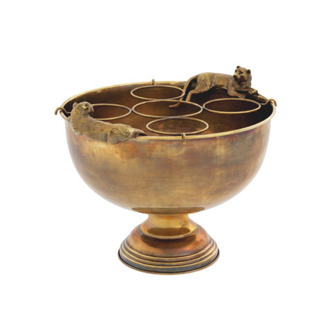 Cheetah Golden Champagne Bucket 
