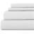 8-Piece Bedding Bundle - Solid Duvet Cover, Comforter Insert, and Patterned Sheet Set-99311848-99311854