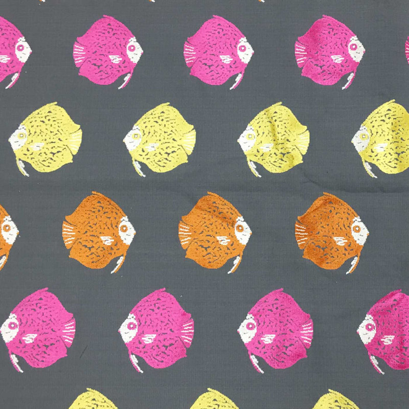 Tissu de revêtement en velours Dori-Seamoon, Confetti