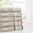 High-quality and durable 100% cotton terry towels with high absorbency (6-piece multi-size set)-1224106493