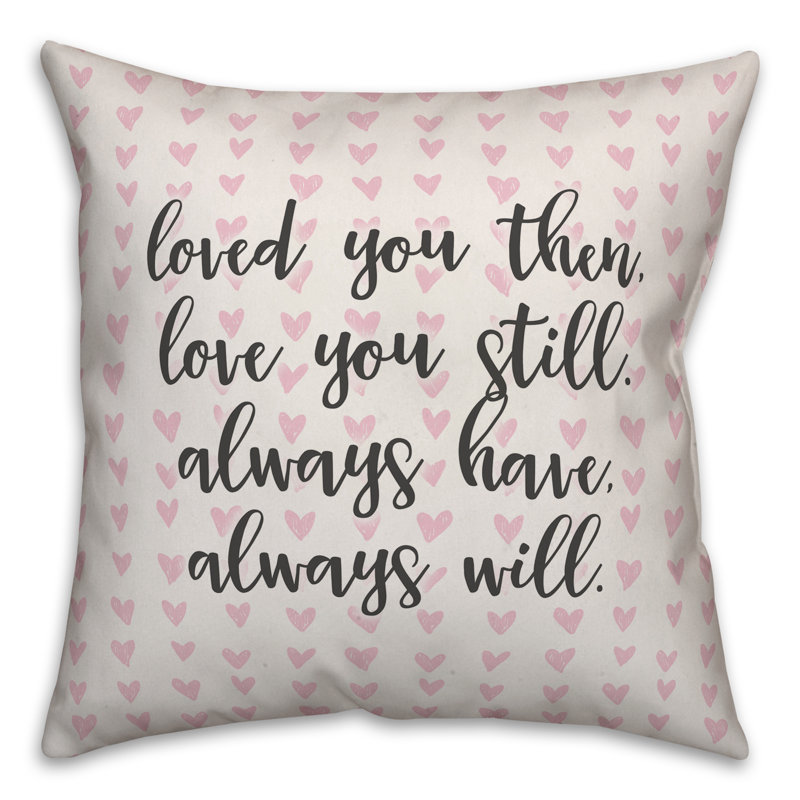  Coussin décoratif "Love You Still in Hearts", Coussin décoratif