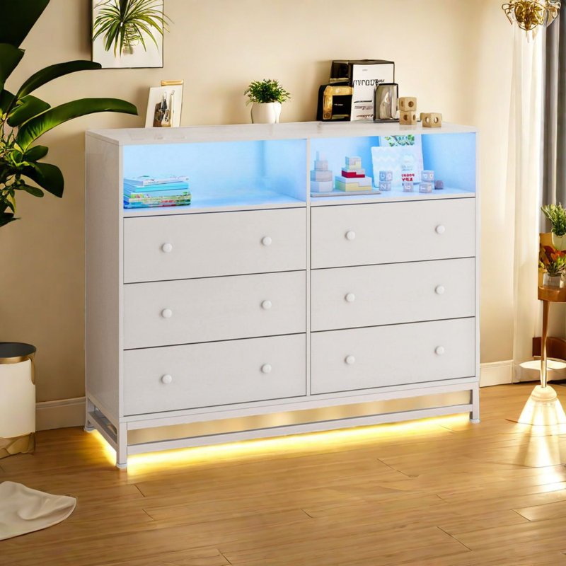 Amandari 47.24'' W Dresser, White
