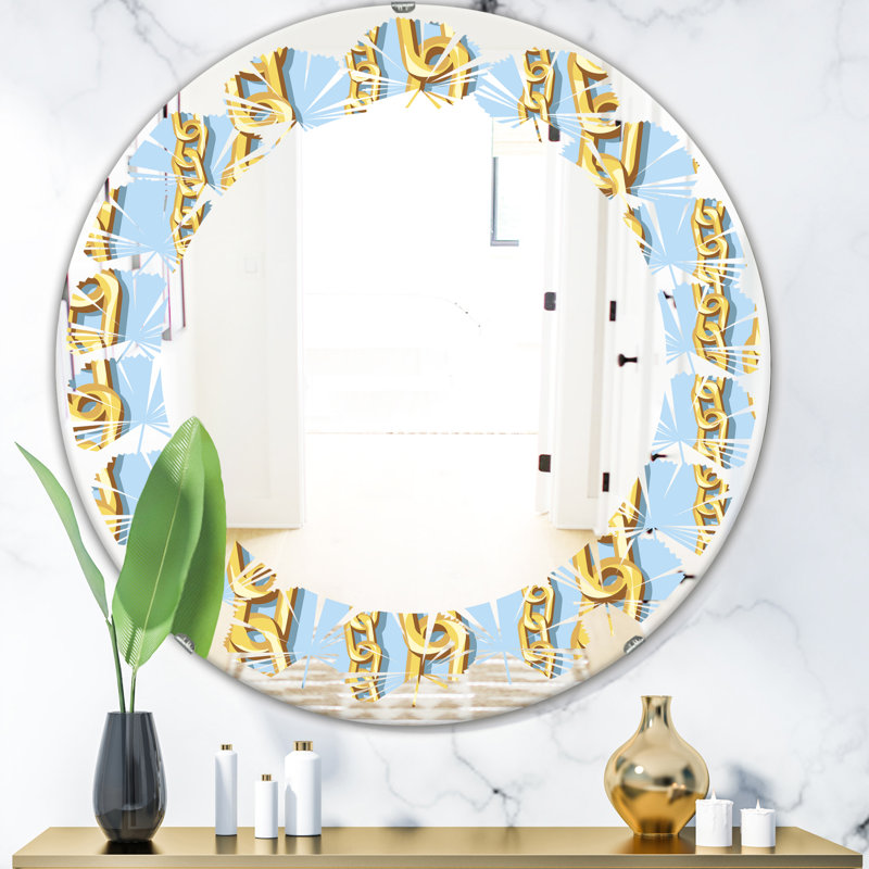 Miroir mural sans cadre, 23,6 po x 23,6 po