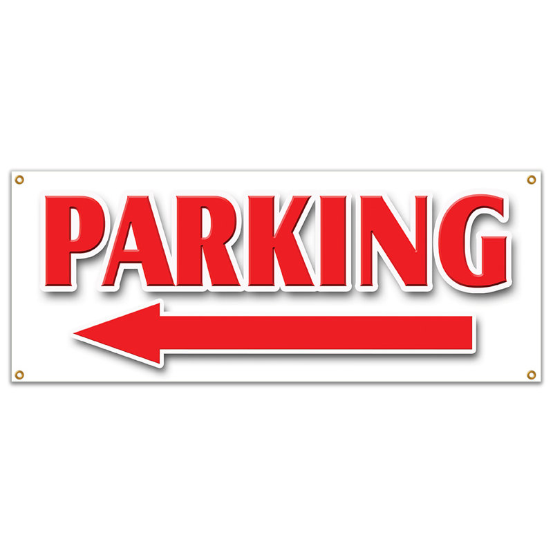 PARKYE FLÈCHE GAUCHE BANQUE Signe du garage